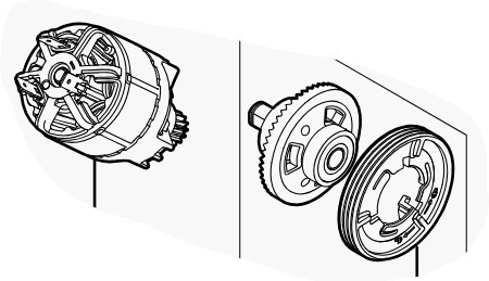 Moteur électrique taille haie - taille,